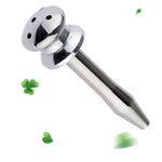 Hollow Stainless Urethra Sound,Metal Penis Plug With Double Staple Dilator Masturbation Rod Stimulation For Men Urethral Plug Exercise Expanding Massage