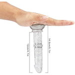 5 Inch Small Jelly Dildo With Strong Suction Cup - Soft Beginner-Friendly Adult Toy For Women, Men, And Lgbtq+