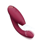 Duo 2 Clitoral Sucker Rabbit Vibrator Sex Toy | Clit Sucking Gspot Vibrating Stimulator | Clitoris Suction | Sexual Pleasure Device | Dildo | Adult Toys For Women | Dual Stimulator | Red