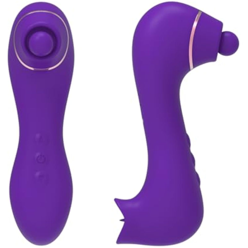 Adult Sex Toys Vibrator For Women,3 In 1 Clitoris Stimulator With 10 Licking & Vibrating Modes For Nipple Massage,Waterproof Rechargeable Sex Machine Pleasure Tools For Female Couples