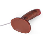 Squirting Realistic Dildo Feels Like Skin, 8.5 Inch Big Lifelike Soft Silicone Dildo With Suction Cup Fake Penis For Anal Play, Ejaculating Thick Flesh Dildo Adult Sex Toys For Women