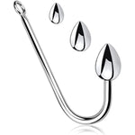 Stainless Steel Anal Hook And Pu Leather Bondage Restraints Anal Sex Toys Bondage Toys Adult Product For Couple Gay Lesbian