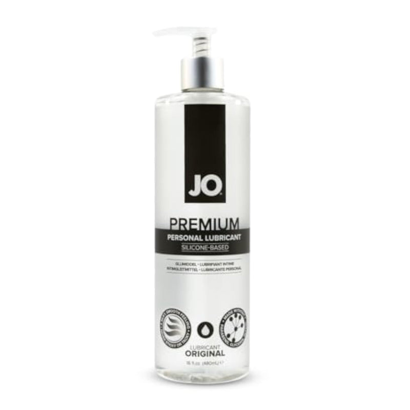 Premium Silicone Lube – Long-Lasting Silicone-Based Personal Lubricant For Sex, Intimacy & Anal Play – 16 Fl Oz