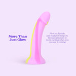 Starlette Strap-On Dildo | Glow In The Dark Sex Toy | Harness Compatible Adult Toy | Body-Safe Medical Grade Silicone | Waterproof And Easy To Clean | Sleek & Versatile Design For Comfortable Play