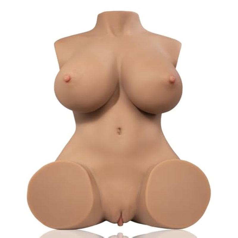 28.6 Lb Sex Doll Male Realistic Sex Toy 3 In 1 Britney (Ebony) & Sex Doll Care Kits Male Masturbators Sex Toys Care Sets (Wheat)
