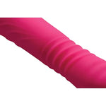 Ultra Thrusting And Vibrating Silicone Wand, Pink (Af472)