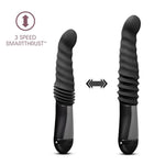 Temptasia Lazarus Thrusting Silicone Dildo - For G Spot, P Spot Stimulation - Soft Puria Silicone - Ultrasilk Smooth - 3 Powerful Speed Settings - Long Ergonomic Handle - Sex Toy