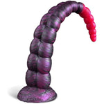 14" Long Anal Tentacle Dildo, Huge Horse Octopus Anal Snake Knot Fantasy Monster Ribbed Dildo, Long Butt Plug Alien Knotted Tentical Adult Sex Toys For Women Men Gay Prstate Massage