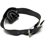 Bdsm Silicone Ball Gag Bondage Adjustable Female Open Mouth Sex Extremes Slave Couple Sexy Toys (Black)