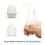 TENGA Egg Tornado Ruby, Disposable, Super-Stretchable, Pleasurable, Male Masturbation Sleeve