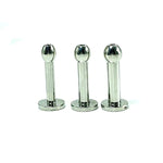 Metal Hollow Men'S Urethral Dilator Smooth Urethral Sounding Penis Plug Masturbation Toy Sex Toys(8Mm)