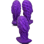Anal Plug Monster Dildo With Safe Curved Base - Purple Silicone Octopus Butt Plug - 3.93 X 1.85 Inch Fantasy Prostate Sex Toy For Women Men Masturbation