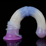 11.22'' Huge Horse Dildo, Lifelike Animal Ejaculating Dildo, Silicone Squirting Dildo With Suction Cup, Flexible Dildo Adult Sex Toy For Couples, Light Purple