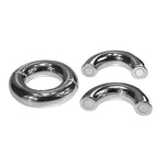 Metal Penis Ring Bondage Magnet Weithted Pendant Cock Ring Adult Sex Toys