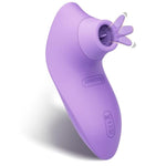 Realistic Tongue Stimulation Clitoral Stimulator Vibrator - Rechargeable Alternative to Rose Vibrators and Clit Suckers