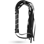 Sex Whip For Couples Adult Flogger Bdsm Whip For Spanking Paddle Rubber Sex Toy Dominatrix, Black With Diamonds