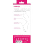Desire G-Spot Vibrator, Rechargeable Waterproof Adult Sex Toy For Women, 10 Vibration Modes, 6 Intensity Levels, Silicone Vibe (Pink)