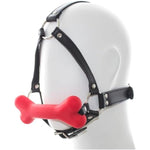 Bdsm Bondage Gags & Muzzles Dog Bone Mouth Gag Sm Erotic Ball Gag Fetish Slave Sex Bondage Toy Role Play