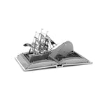 Metal Earth Moby Dick 3D Metal Model Kit Fascinations Book Sculpture