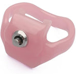 Chastity Device Ring | Cock Ring Just Compatible For | Only Ring |Adult Sex Toy |Replace Ring Fit For Ht-V5|2Key Included (Pink, 55)