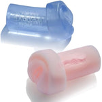 2 Piece Premium Extended Men'S Penis Pump Sleeve Dildo Sleeve Realistic Vagina Sleeve Replacement Sealing Cap Large For Male Enhancement Extension Pump Sleeve Make Erections Stronger And Larger