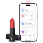Exomoon Mini Bullet Vibrator Bluetooth Secret Lipstick Vibrator, Waterproof Nipple, Clitoris & G Spot Massager For Women, Small Portable Vibrating & Massaging Adult Sex Toys For Couples
