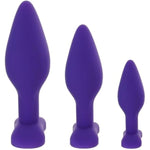 3Pcs Butt Plugs Training Set + 17.3 Inch Long Realistic Huge Thick Dildo