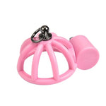 Male Chastity Cage Device With Detachable 4 Feet Metal Leash - Adjustable Abs Cock Penis Lock For Men With Secure Rings And Leash, Lightweight Male Chastity Device For Bdsm, Fetish
