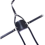 Y-Shape Restraint Leather Mouth Masks Sm Strap-On Mouth Gag Sm Breathable Bondage Ball Adult Fetish Sex Toys