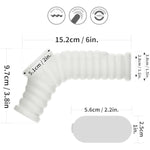 Penis Sleeve, Vibrating Cock Ring Vibrator Penis Extender Penis Pump Sleeve Stretcher Cock And Ball Sleeve Soft Tpe Penis Enlarger Penis Extension Adult Sex Toys For Men Couples