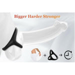 Silicone Adjustable Cock Rings for Enhanced Erection and Pleasure