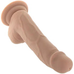 6 Inch Curved Silicone Dildo With Lube 1Oz | G-Spot Dildos | Harness Compatible Strap-On | Adult Sex Toys | Realistic Dildos