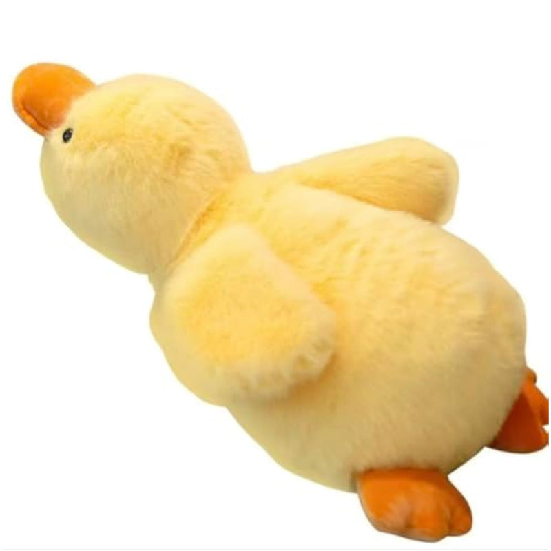 Duck Stuffed Animal, Soft Cuddly Toy With Orange Beak And Feet (19.6Inch, Yellow)