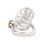 Male Chastity Cage Stealth Lock Stainless Steel Cock Cage Adult Game Sex Toy J3450 50Mm