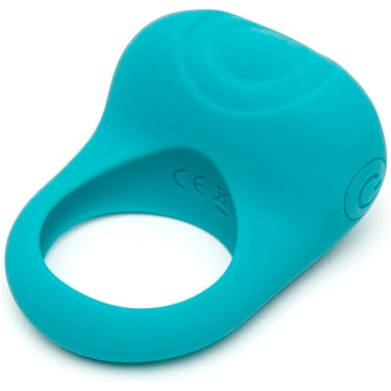 Ignite Vibrating Cock Ring - Stretchy Silicone Penis Ring - Beginner Friendly 20 Function Stimulator Couples Sex - Rechargeable - Waterproof - Turquoise