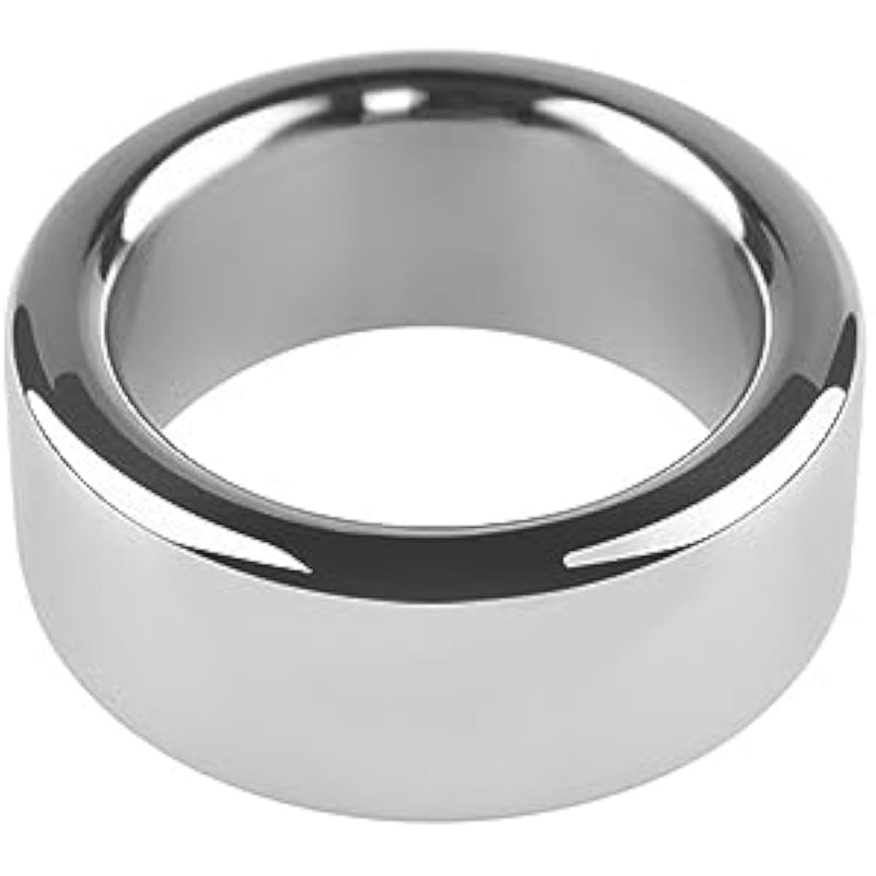 Metal Weight Bearing Cock Ring Penis Trainer Men'S Metal Exercise Penis Ring For Delay Enhancement Male Sex Toy