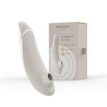 Premium 2 Gray Clitoral Suction Personal Massager Vibrator & Pjur Aqua Water Based Personal Lubricant 3.4 Fl Oz - Sex Toys For Women Bundle