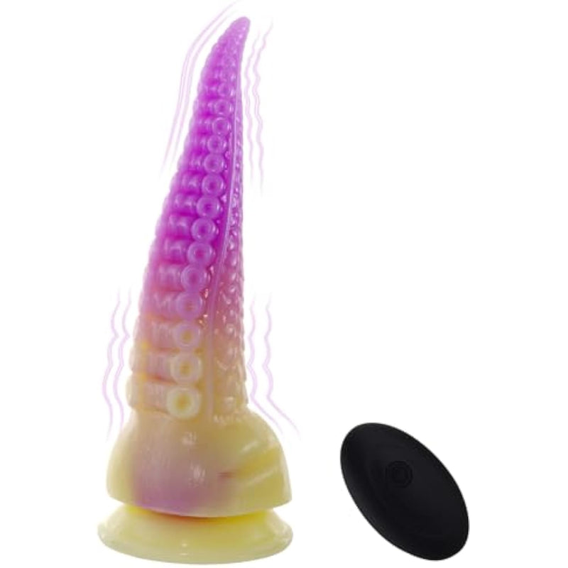 Tentacle Dildo Vibrator For Women,9 In Monster Dildo G Spot Vibrator With 10 Vibration Modes,Silicone Dildo Sex Toy With Strong Suction Cup For Clitoral Vaginal Anal Stimulation