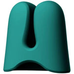 Nave Vibrating Nipple Clamps | Sex Toys For Women | 8 Vibration Modes W/Dual Motors Built-In Tips | Sleek & Slim Design | Turquoise Green