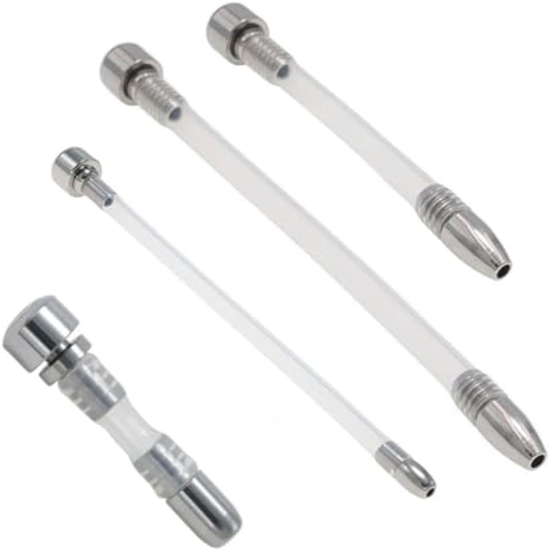 4 Pcs Urethra Trainer Set Chastity Lock Accessories Chastity Device Sex Toy Sound Urethral Plug Urethral Toy Urethral Masturbation Stick Catheter Sound Penis Plug Male Urethra Stimulation