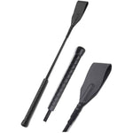 G Crop 18 In Leather Whips For Horse Equestrian Horse Crop (Black),24 Regular