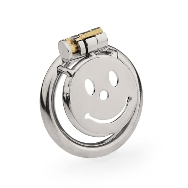 Metal Chastity Cage Penis Male Chastity Devices Lock Design Cage Stainless Steel Cock Cage Bdsm Bondage Sex Toys For Couples Sex (50Mm/1.96In)