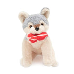 Grey Wolf Plush Toy - Soft Stuffed Animal Wolf Plush, Cuddly Wolf Stuffed Toy, Gift For Kids, Children, Safe & Durable Plushie, 13 Inch