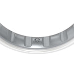 Elements Luxe Classic Thin Silicone Ring - Comfortable And Flexible Design - 4.3Mm Wide, 1.75Mm Thick - Pearl - Size 9