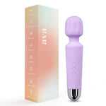 Vibrator Wand Sex Toys [Clit Stimulator Vibrators] - Purple And Bullet Hum Massager - [Mini Vibrator Sex Toy] - Black