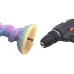 Bumps Dildo With Electric Drill Adapters G-Spot Intense Stimulation Drill Auto Spinning Diy Drill Sex Machine Adult Sex Toys For Vaginal Play?D?