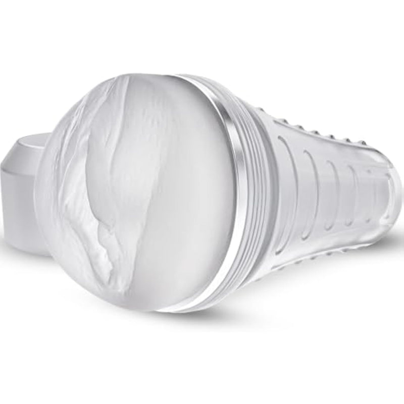 Male Masturbator Realistic Pocket Pussy Vagina Textured With 7.5In Depth Lifelike Soft And Fleshy Texture,Penis Training Masturbators Sex Machine Toy For Men (Transparent)