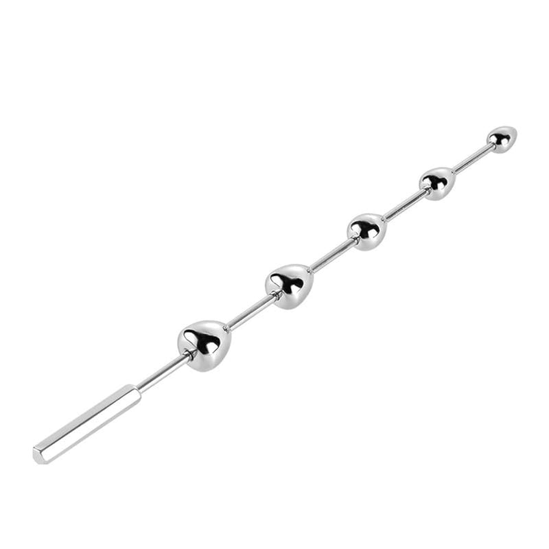 Urethral Sounds, 11 Inch Extra Long Beaded Urethral Dilator Multi Function Butt Plug Penis Plug Urethral Stimulation Masturbation Sex Toy For Men,L