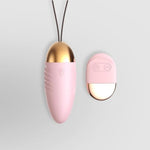 Wireless Remote Control Vibrator, Pink And Rose Gold, Multiple Vibration Modes