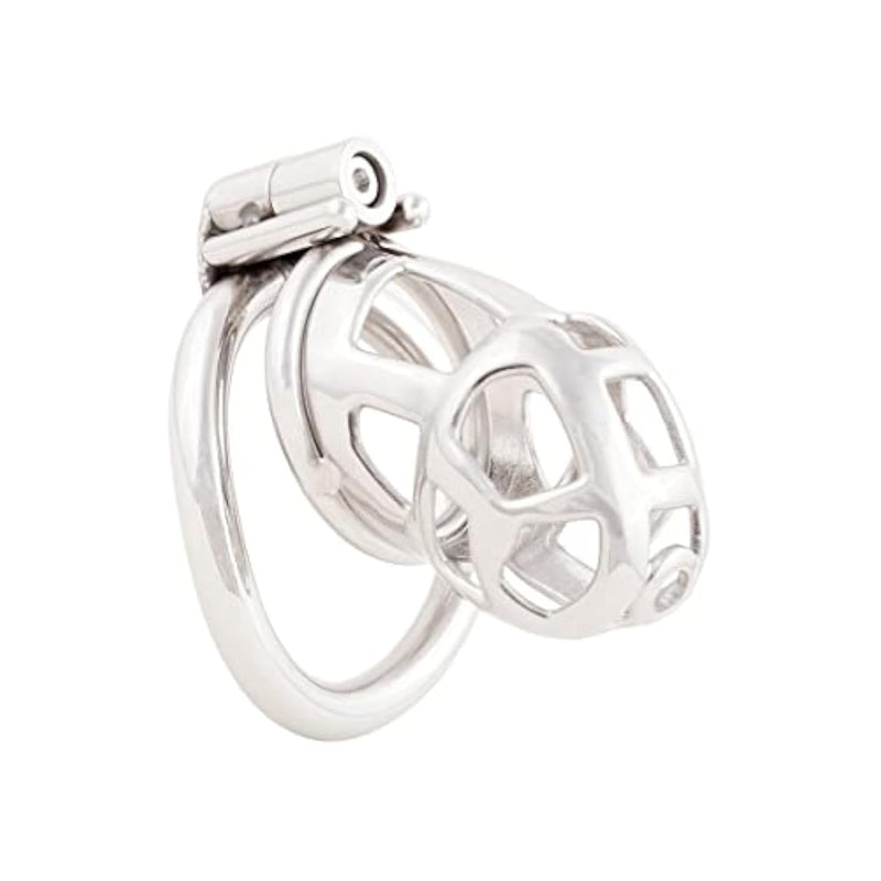 Metal Male Chastity Device Ergonomic Design Cock Cage Adult Game Sex Toy J8853 53Mm